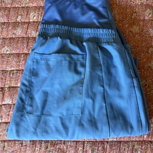 Wink Blue Women's Pants maternity scrubs